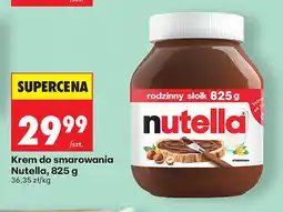 Biedronka Krem do smarowania Nutella oferta