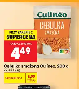 Biedronka Cebulka smażona Culineo oferta