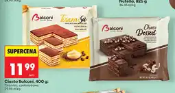 Biedronka Ciasto Balconi tiramisu oferta