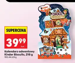 Biedronka Kalendarz adwentowy Kinder Biscuits oferta