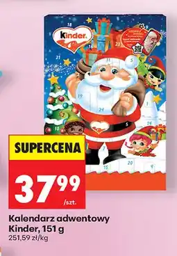 Biedronka Kalendarz adwentowy Kinder oferta