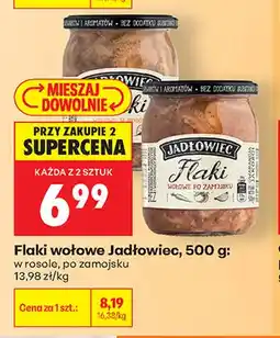 Biedronka Flaki wołowe w rosole Jadłowiec oferta