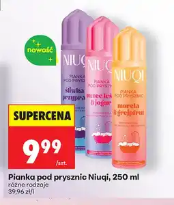 Biedronka Pianka pod prysznic Niuqi oferta
