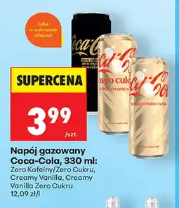 Biedronka Napój gazowany Coca-Cola Creamy Vanilla oferta