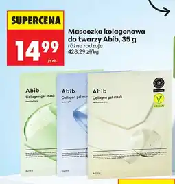 Biedronka Maseczka kolagenowa do twarzy Abib oferta