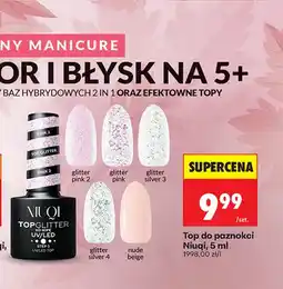 Biedronka Top do paznokci Niuqi oferta