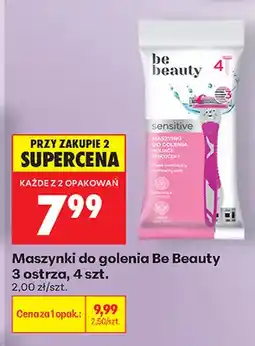 Biedronka Maszynki do golenia Be Beauty 3 ostrza oferta