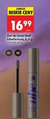 Biedronka Żel do brwi Bell Ubelicious oferta