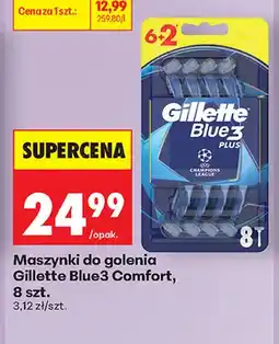 Biedronka Maszynki do golenia Gillette Blue3 Comfort oferta