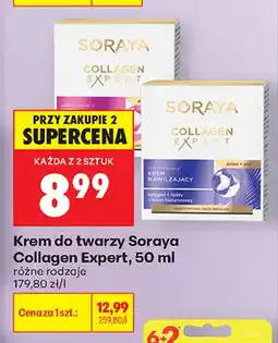 Biedronka Krem do twarzy Soraya Collagen Expert oferta