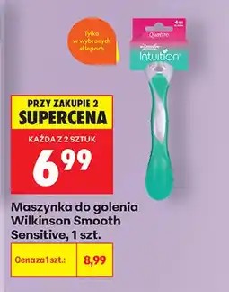 Biedronka Maszynka do golenia Wilkinson Smooth Sensitive oferta