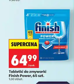 Biedronka Tabletki do zmywarki Finish Power oferta