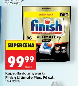 Biedronka Kapsułki do zmywarki Finish Ultimate Plus oferta