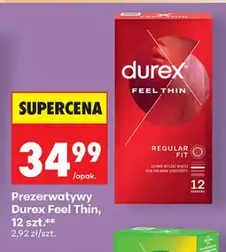 Biedronka Prezerwatywy Durex Feel Thin 12 szt oferta