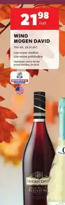 Wino czerwone Mogen David słodkie