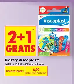 Biedronka Plastry Viscoplast 14 szt oferta