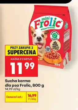Biedronka Sucha karma dla psa Frolic oferta