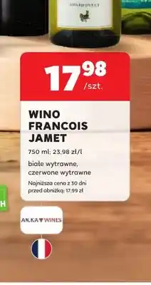 Stokrotka Wino czerwone Francois Jamet wytrawne oferta