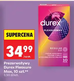 Biedronka Prezerwatywy Durex Pleasure Max 10 szt oferta