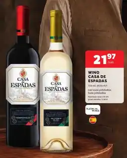 Stokrotka Wino białe półsłodkie Casa De Espadas oferta