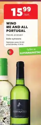 Stokrotka Wino białe wytrawne Me and All Portugal oferta