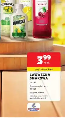 Stokrotka Wódka smakowa Lwówecka cytryna oferta