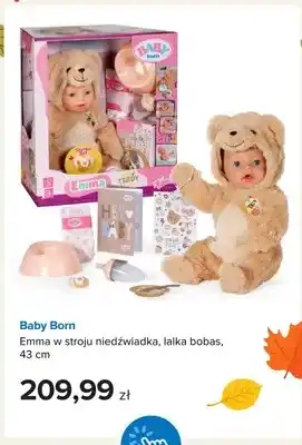 Lalka bobas Emma w stroju niedźwiadka 43 cm Baby Born