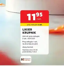 Stokrotka Likier Krupnik słony karmel oferta
