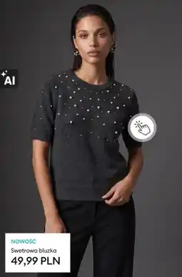 Sinsay Swetrowa bluzka oferta