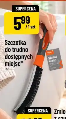Szczotka do trudno dostępnych miejsc