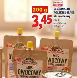 Lidl Mus owocowy Regionalne Polskie Szlaki oferta