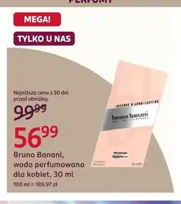 Rossmann Woda perfumowana dla kobiet Bruno Banani oferta