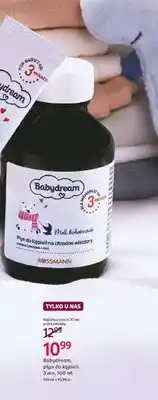 Rossmann Płyn do kąpieli Babydream 3 m+ oferta