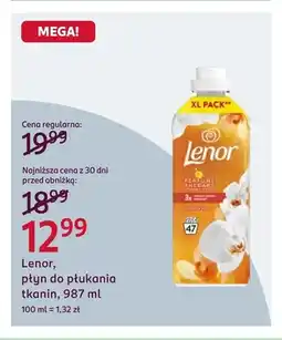 Rossmann Płyn do płukania tkanin Lenor oferta