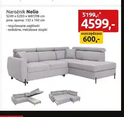 Black Red White Narożnik Nolio oferta