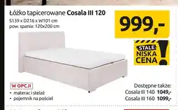 Black Red White Łóżko tapicerowane Cosala III 120 oferta