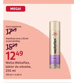 Rossmann Lakier do włosów Wella Wellaflex oferta