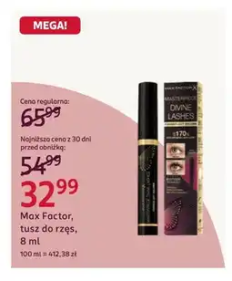 Rossmann Tusz do rzęs Max Factor oferta