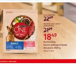 Rossmann Karma pełnoporcjowa dla psów Purina One Adult oferta