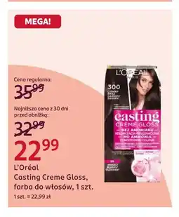 Rossmann Farba do włosów L'Oréal Casting Creme Gloss oferta