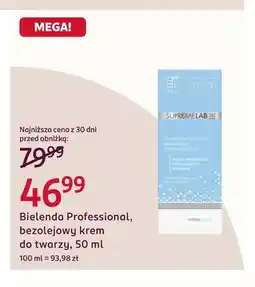 Rossmann Bezolejowy krem do twarzy Bielenda Professional oferta
