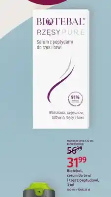 Rossmann Serum do brwi i rzęs z peptydami Biotebal oferta