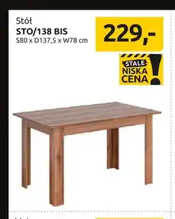 Black Red White Stół STO/138 Bis oferta