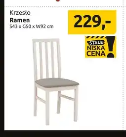 Black Red White Krzesło Ramen oferta