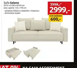 Black Red White Sofa Selene oferta