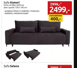 Black Red White Sofa Kamari oferta