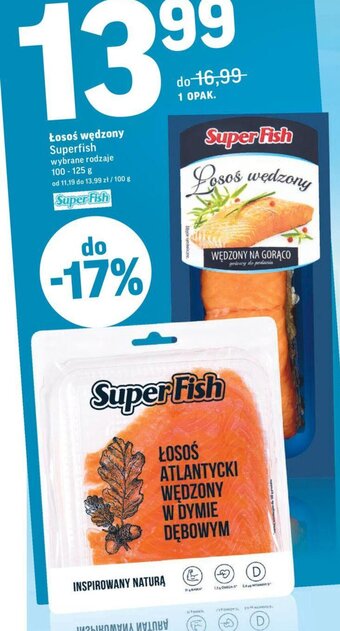 Intermarche Łosoś wędzony 100-125g oferta