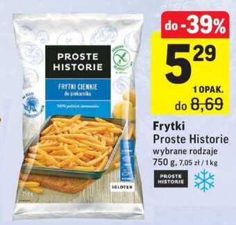 Intermarche Frytki Proste Historie 750g oferta