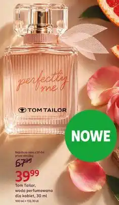 Rossmann Tom Tailor perfectly me woda perfumowana dla kobiet oferta