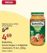 Rossmann BoboVita, kasza bulgur z indykiem i batatem, 11 m+, 250g oferta